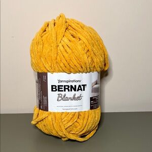 Bernat Blanket Yarn in gold